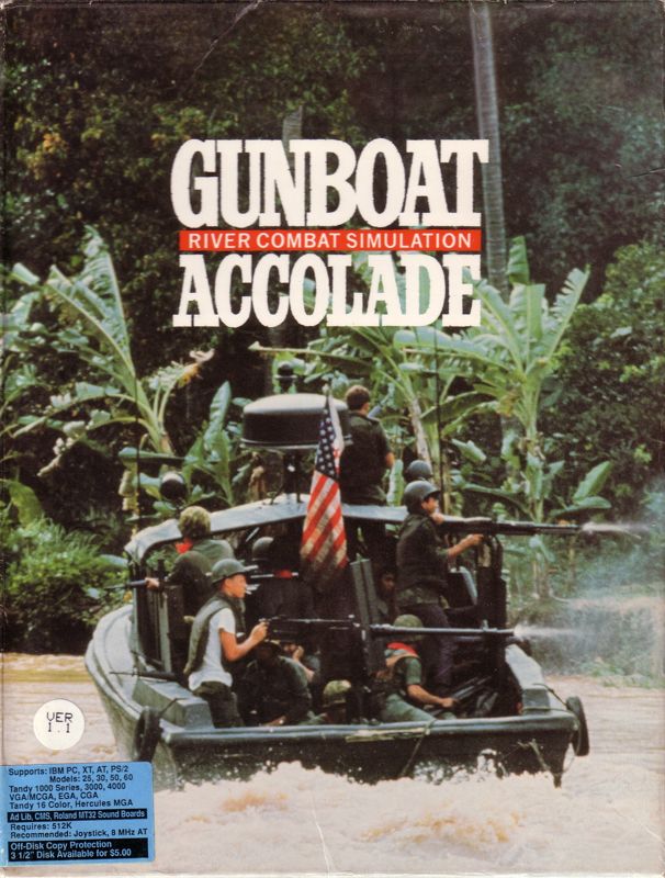 Front Cover for Gunboat (DOS) (Version 1.1)