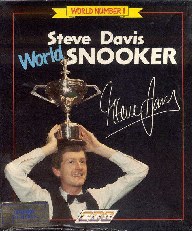 Front Cover for Steve Davis World Snooker (Amiga)