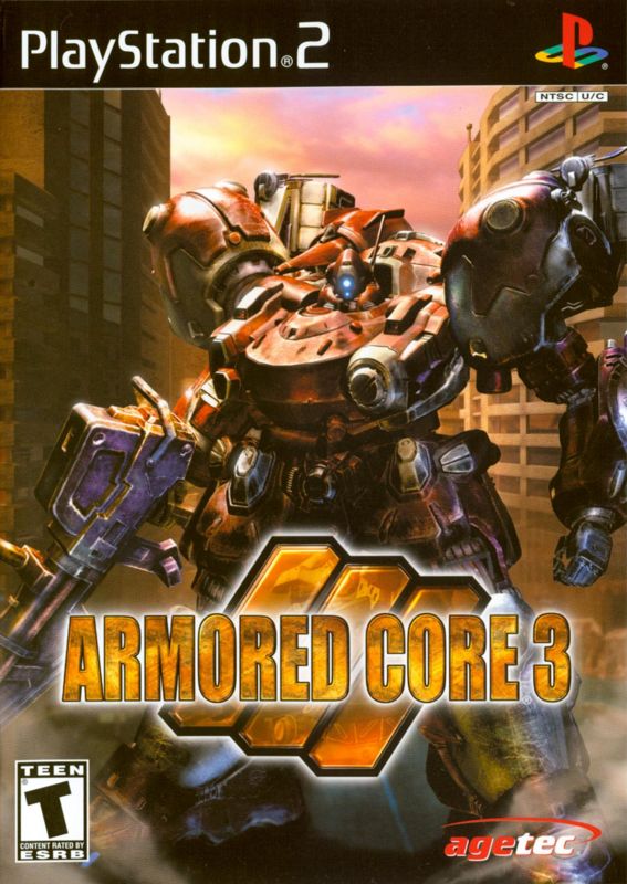 Armored Core 3 - Ps 2 - Silent Line logo game Art Board Print for