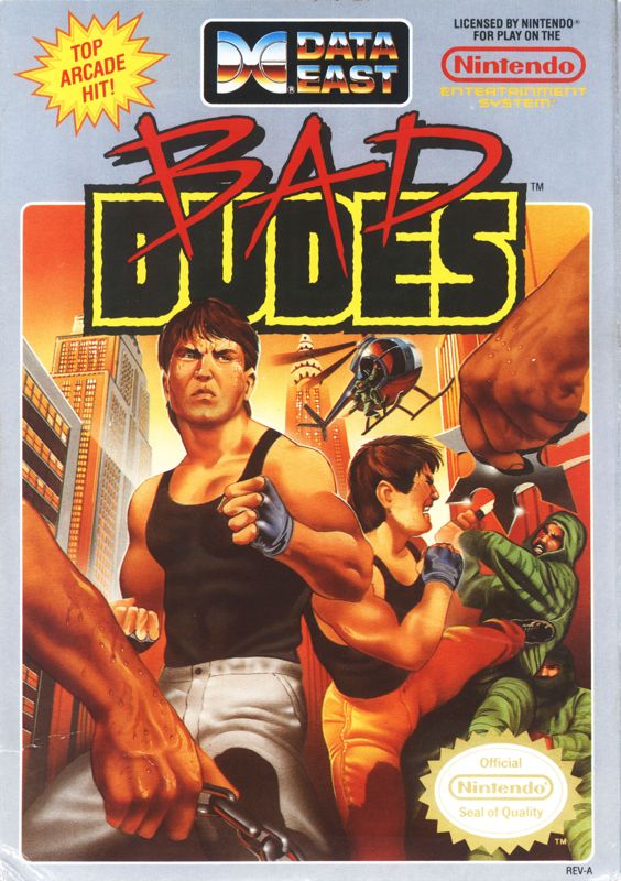 Front Cover for Bad Dudes (NES)