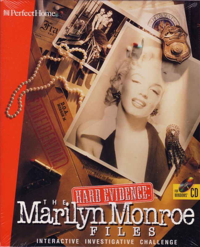 Front Cover for Hard Evidence: The Marilyn Monroe Files (Windows 16-bit)