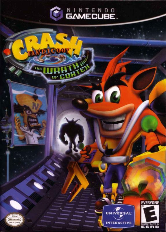Front Cover for Crash Bandicoot: The Wrath of Cortex (GameCube)