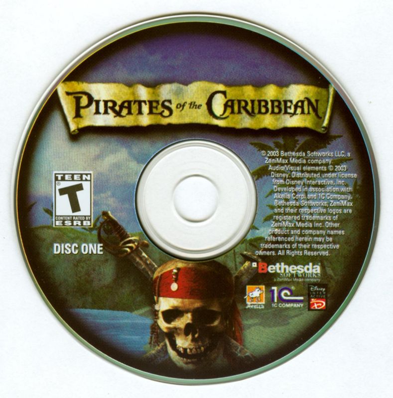 Media for Pirates of the Caribbean (Windows): Disc 1