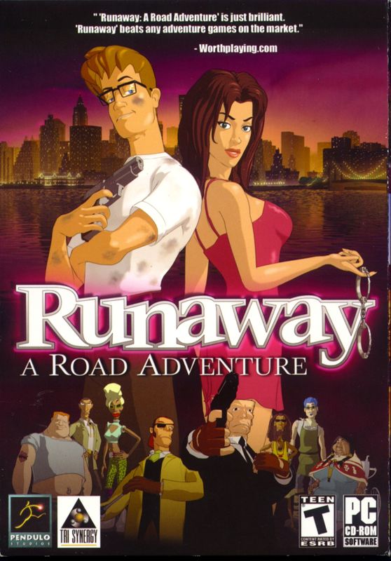 Front Cover for Runaway: A Road Adventure (Windows)