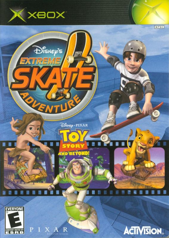 Front Cover for Disney's Extreme Skate Adventure (Xbox)