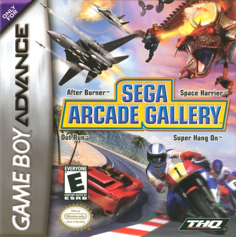 Front Cover for SEGA Arcade Gallery (Game Boy Advance)
