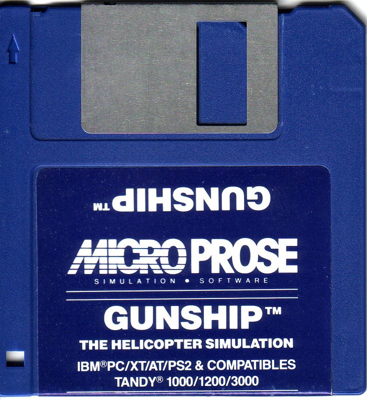 Media for Gunship (DOS)