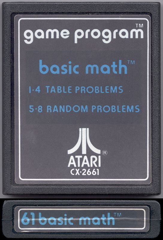 Media for Basic Math (Atari 2600)