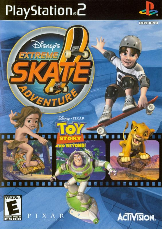 Front Cover for Disney's Extreme Skate Adventure (PlayStation 2)