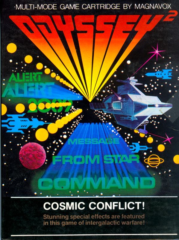 Front Cover for Cosmic Conflict! (Odyssey 2)