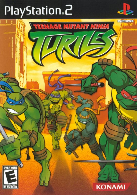 Front Cover for Teenage Mutant Ninja Turtles (PlayStation 2)