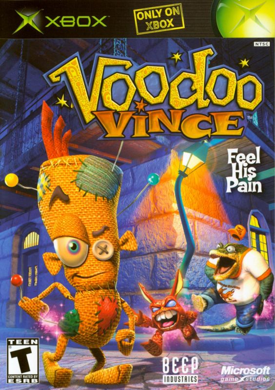 Front Cover for Voodoo Vince (Xbox)