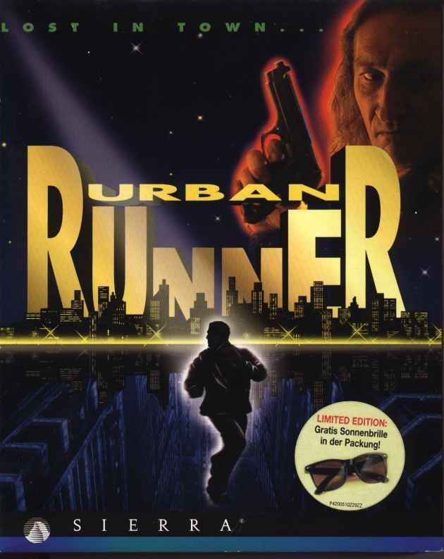 Front Cover for Urban Runner (Windows 3.x) (Limited Edition with sunglasses)