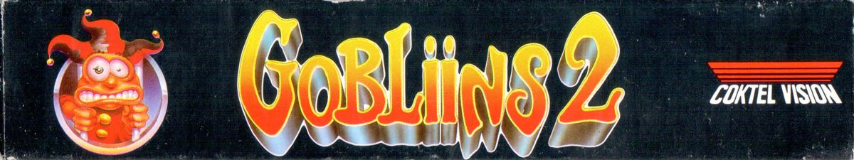 Spine/Sides for Gobliins 2: The Prince Buffoon (Amiga): Upper