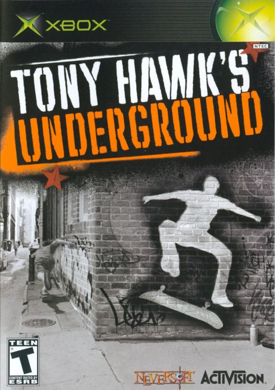 Front Cover for Tony Hawk's Underground (Xbox)