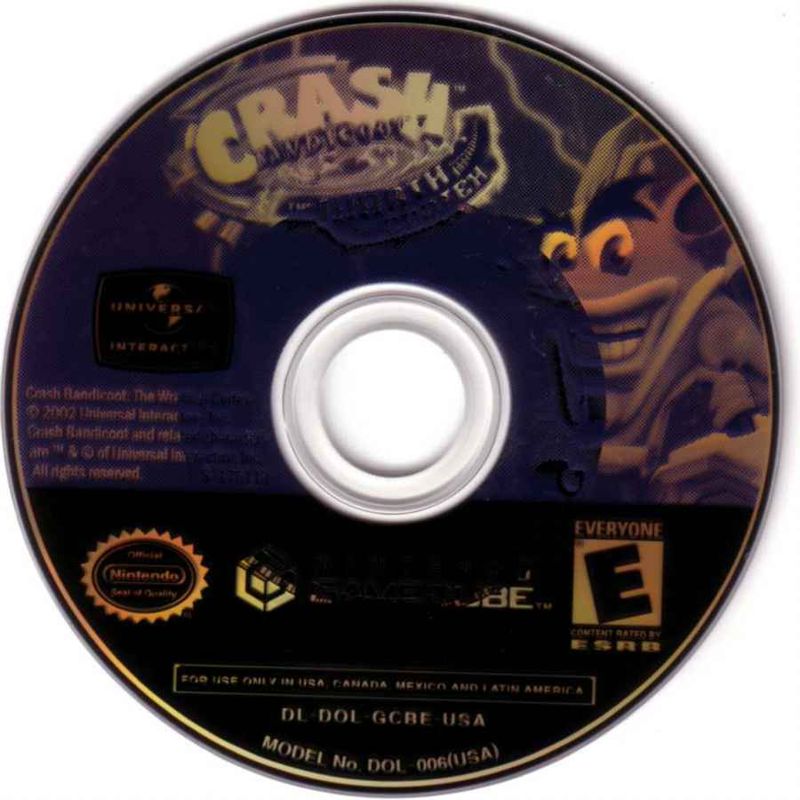 Media for Crash Bandicoot: The Wrath of Cortex (GameCube)