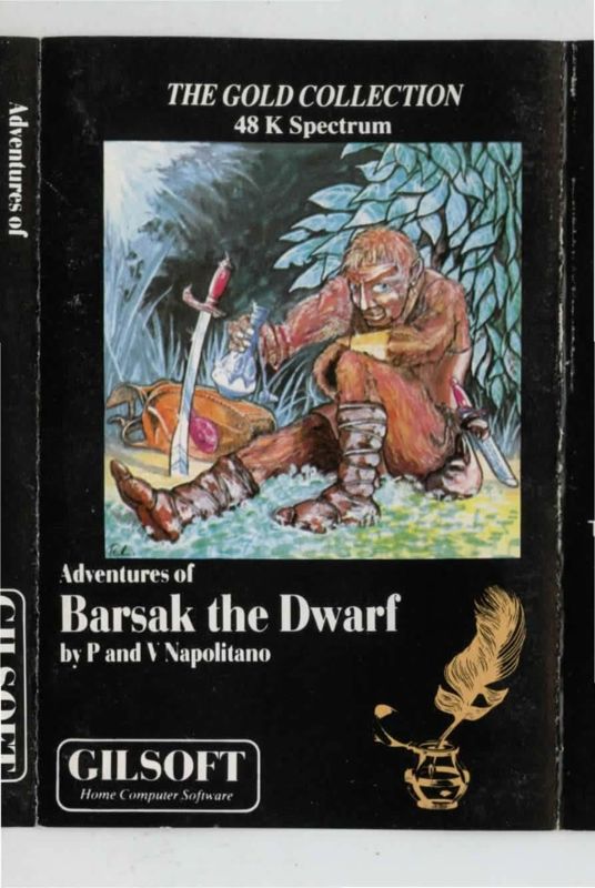 Front Cover for Adventures of Barsak the Dwarf (ZX Spectrum)