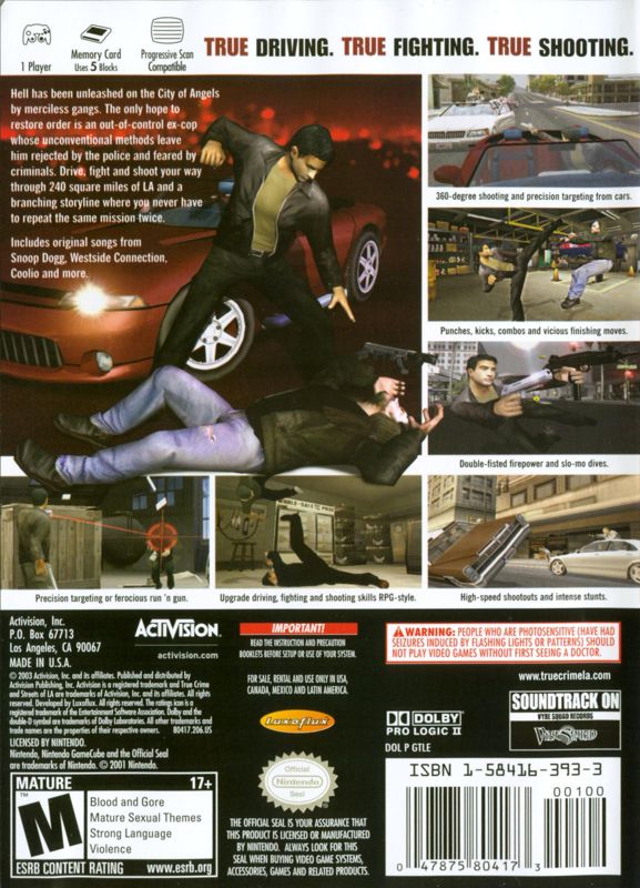 True Crime: Streets of LA (PS2)