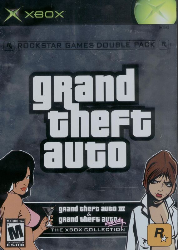 Front Cover for Rockstar Games Double Pack: Grand Theft Auto (Xbox)