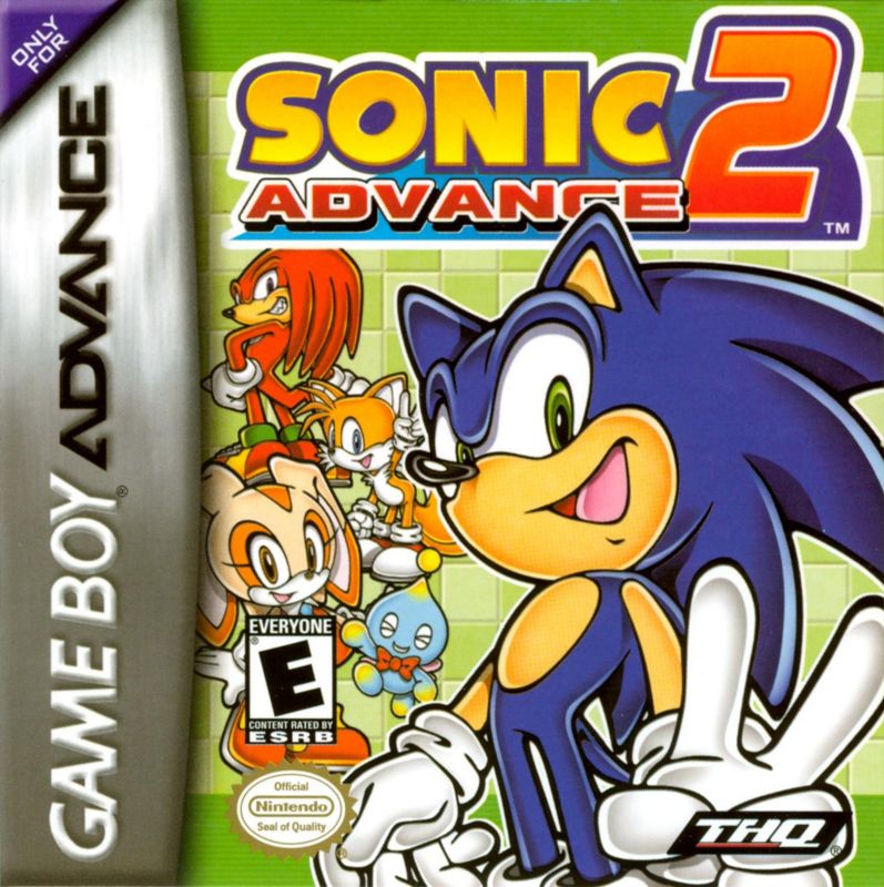Front Cover for Sonic Advance 2 (Game Boy Advance)