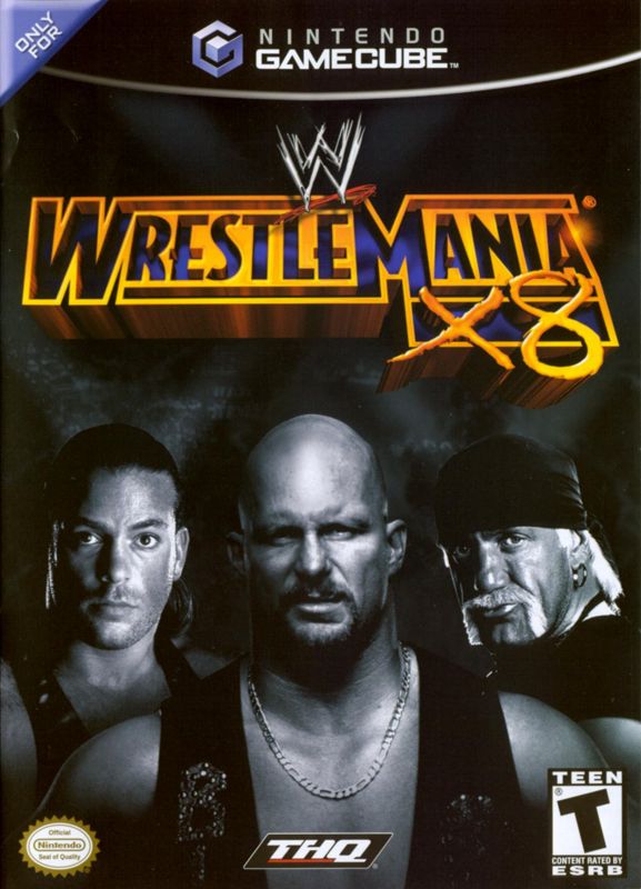 Front Cover for WWE WrestleMania X8 (GameCube)