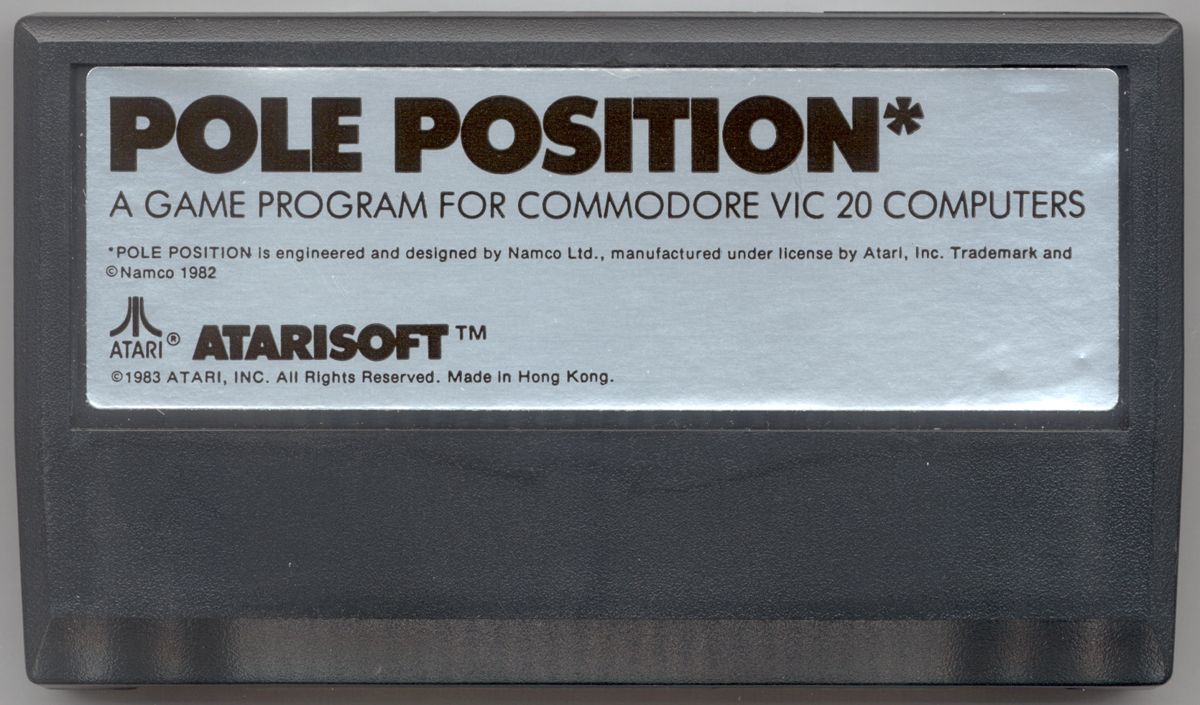 Media for Pole Position (VIC-20)