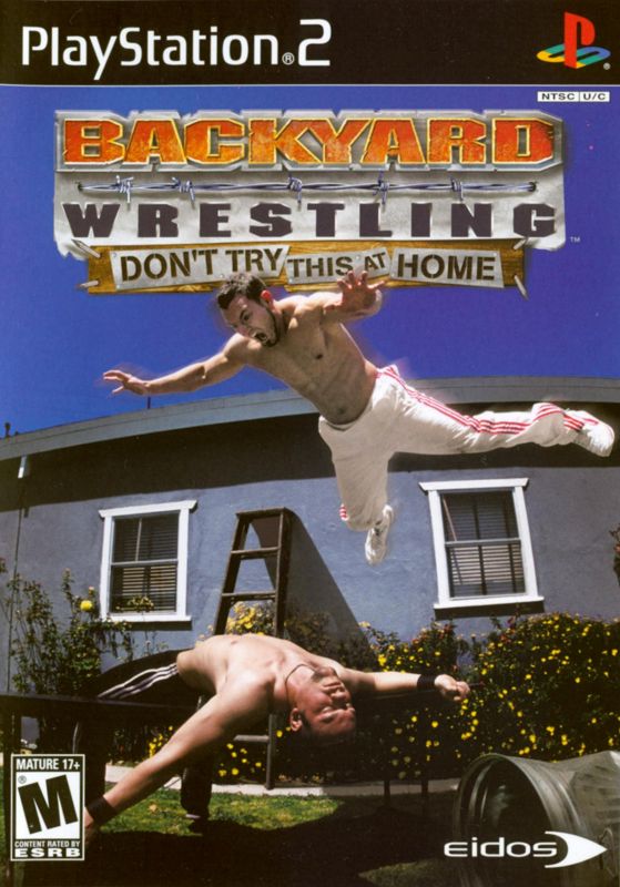 Front Cover for Backyard Wrestling: Don't Try This at Home (PlayStation 2)