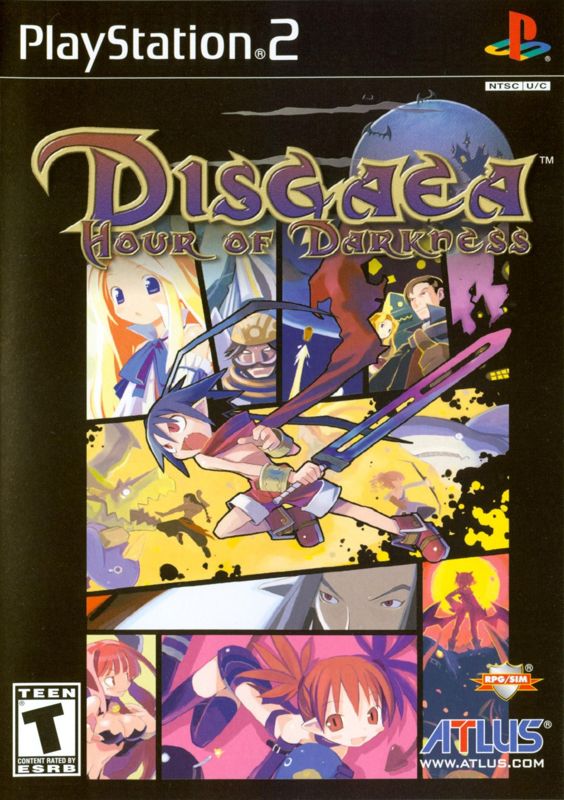 Front Cover for Disgaea: Hour of Darkness (PlayStation 2)