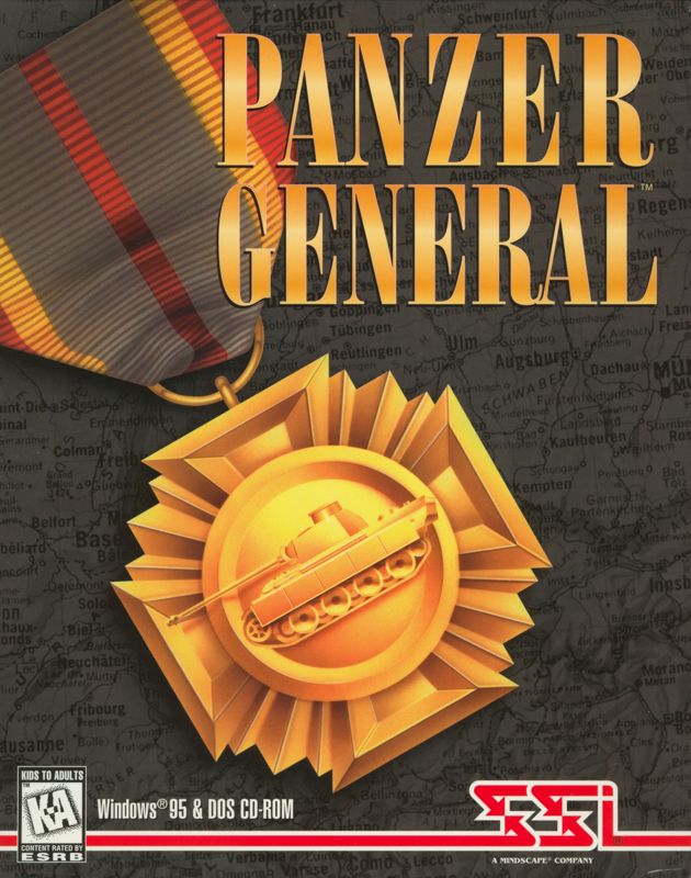 Front Cover for Panzer General (DOS and Windows) (Re-release)
