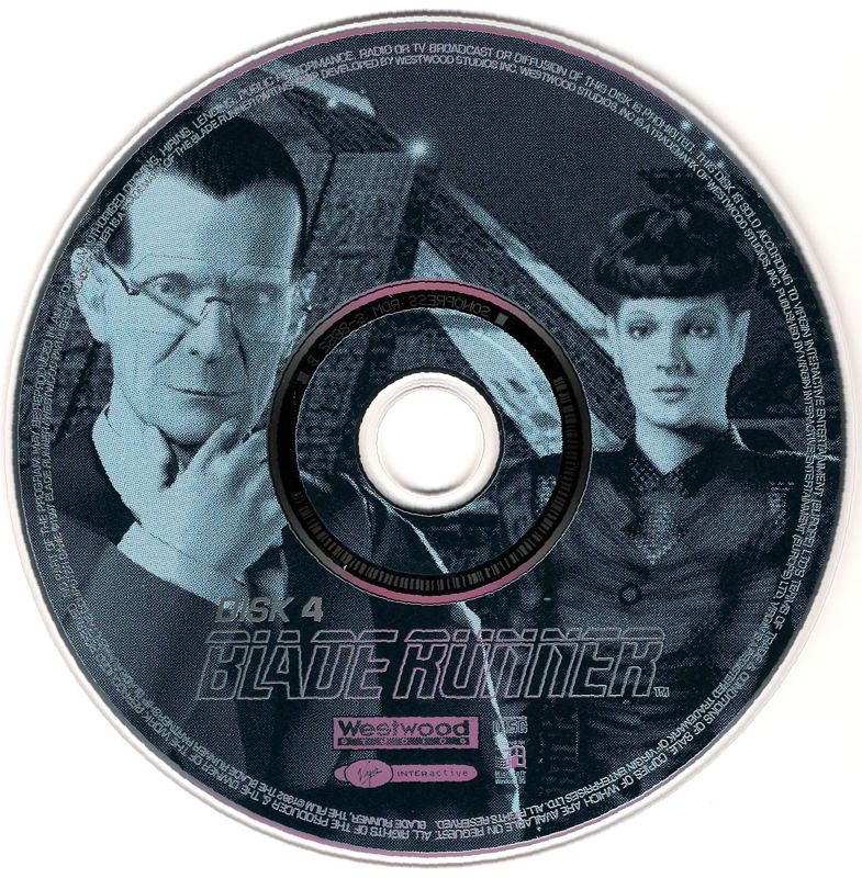 Media for Blade Runner (Windows): Disc 4