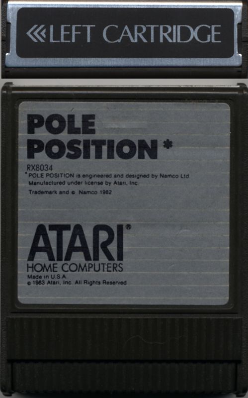 Media for Pole Position (Atari 8-bit)