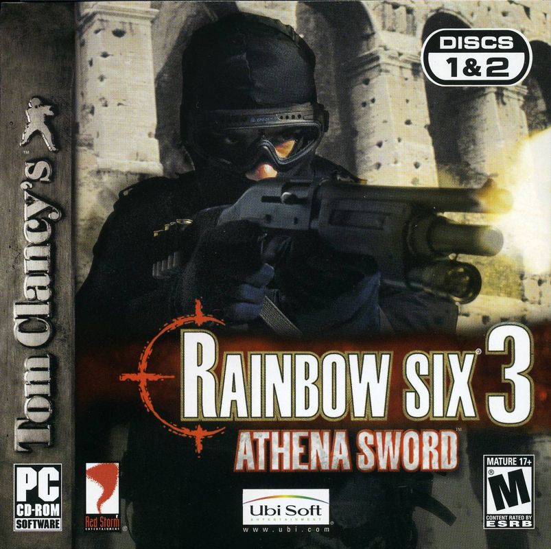 Other for Tom Clancy's Rainbow Six 3: Gold Edition (Windows): Jewel Case - Athena Sword - Front