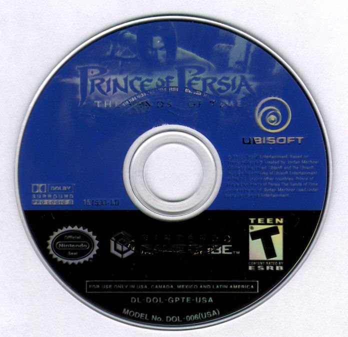 Media for Prince of Persia: The Sands of Time (GameCube)