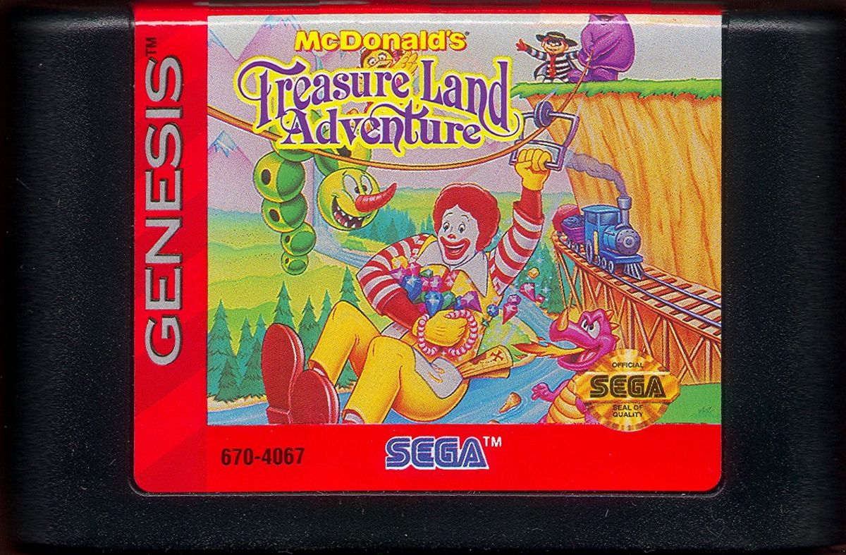 Media for McDonald's Treasure Land Adventure (Genesis)