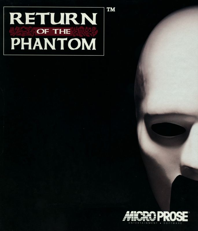 Front Cover for Return of the Phantom (DOS)