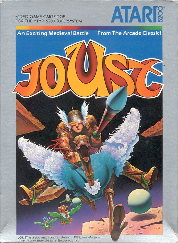 Front Cover for Joust (Atari 5200)