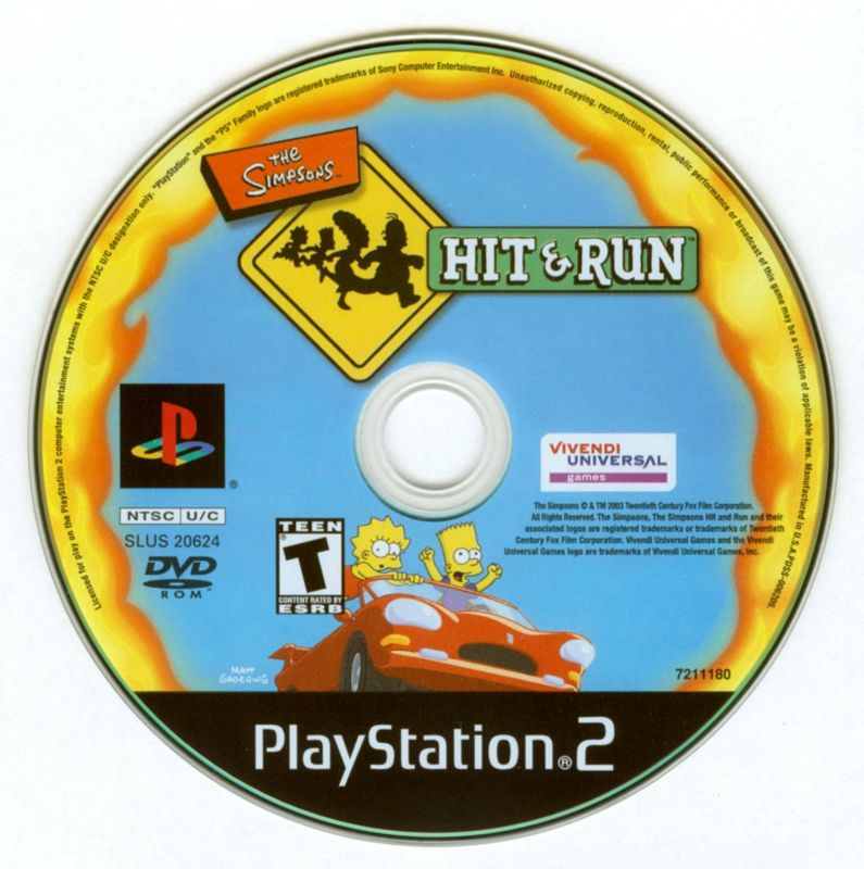 Media for The Simpsons: Hit & Run (PlayStation 2)