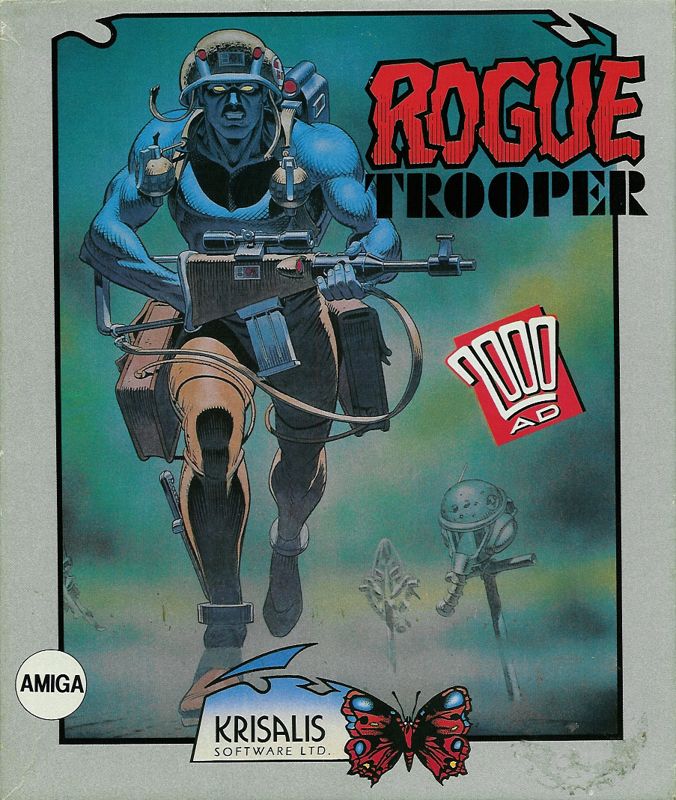 Front Cover for Rogue Trooper (Amiga)