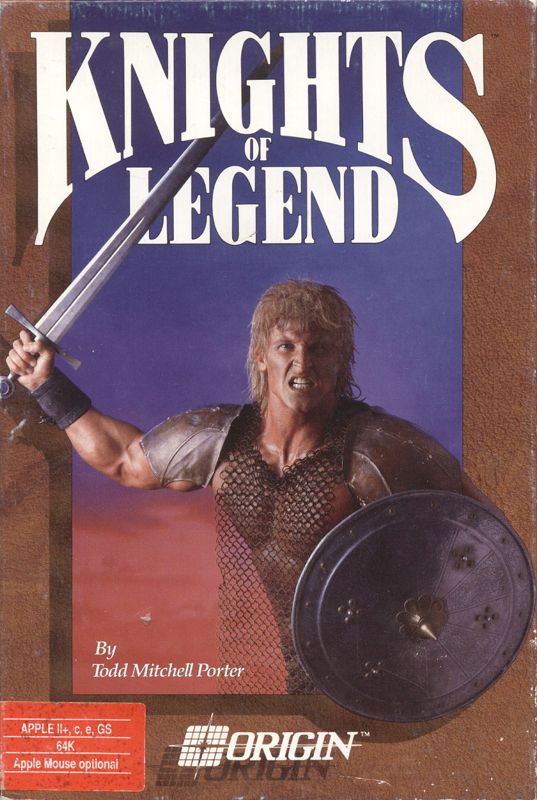 Front Cover for Knights of Legend (Apple II)