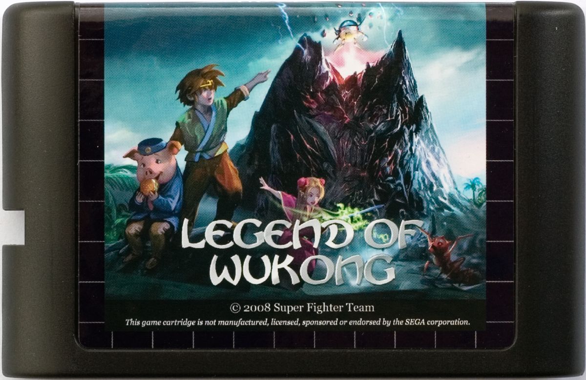 Media for Legend of Wukong (Genesis) (The game is compatible with both NTSC and PAL video standards.)