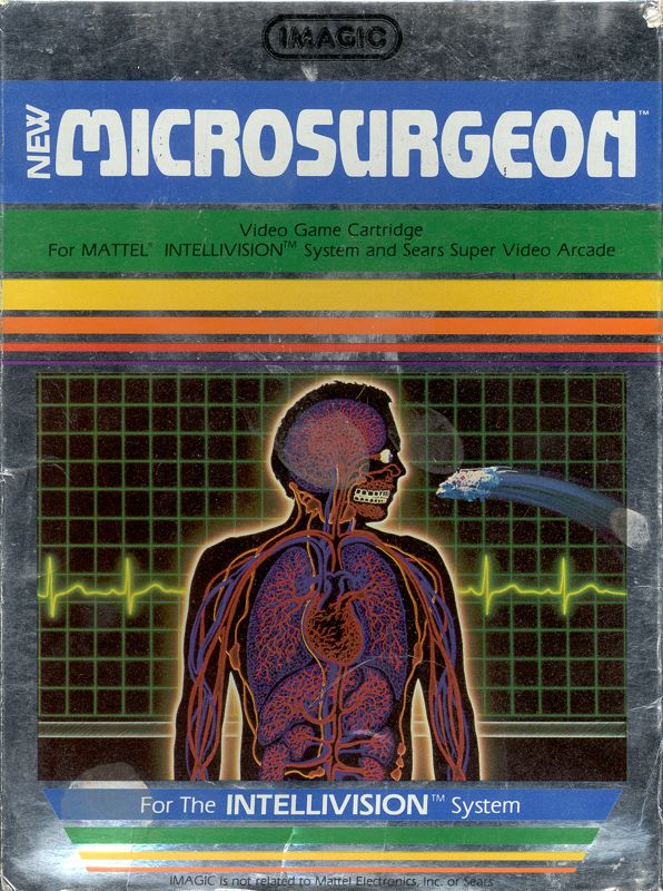 Front Cover for Microsurgeon (Intellivision)