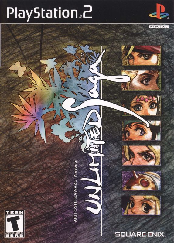 Front Cover for Unlimited Saga (PlayStation 2)