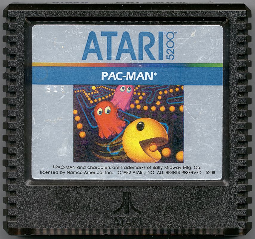 Media for Pac-Man (Atari 5200)