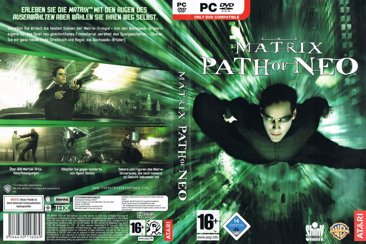 Full Cover for The Matrix: Path of Neo (Windows)