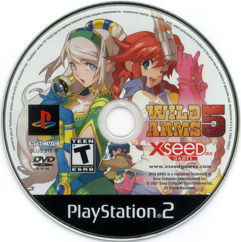 Media for Wild Arms 5 (PlayStation 2)