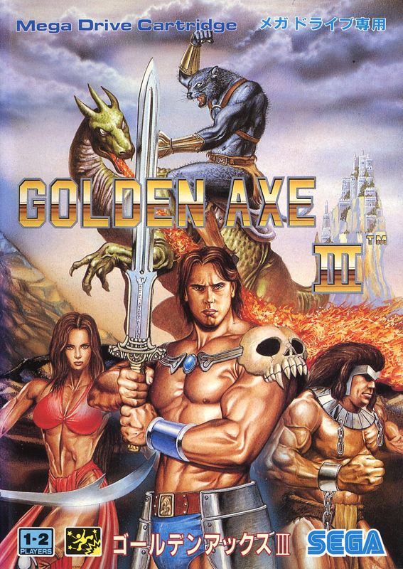 Front Cover for Golden Axe III (Genesis)
