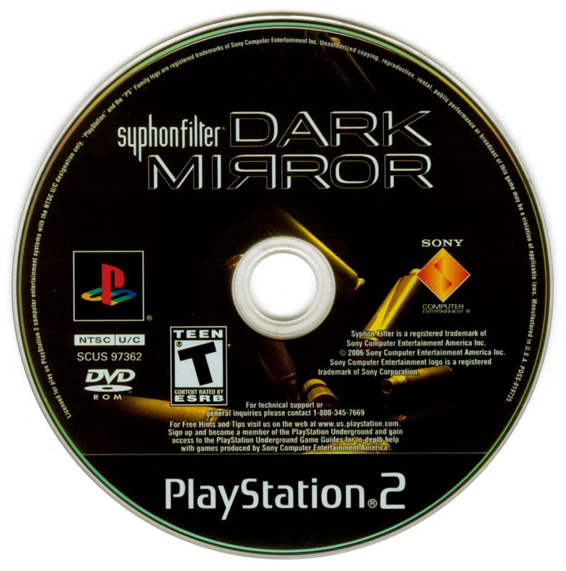 Syphon Filter: Dark Mirror - Playstation 2 (PS2)