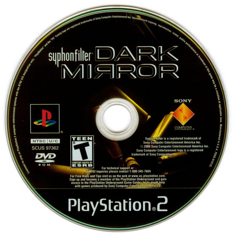 Syphon Filter Dark Mirror Sony Playstation 2 Game