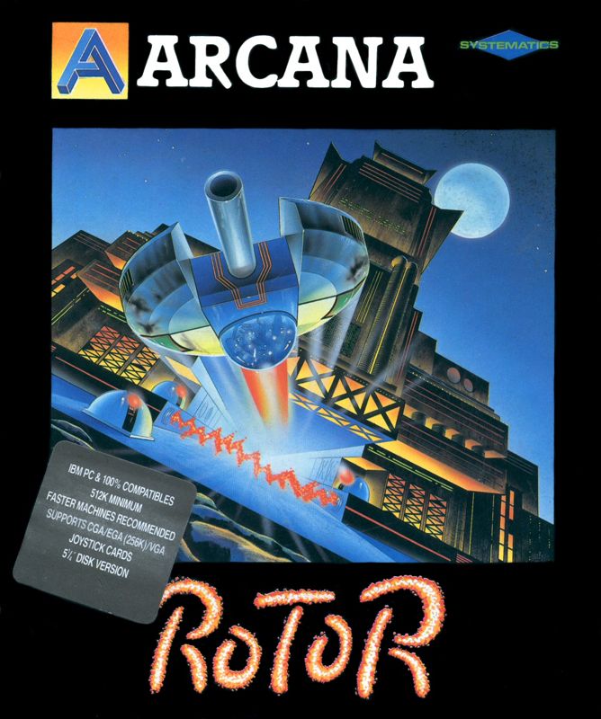 Front Cover for Rotor (DOS)