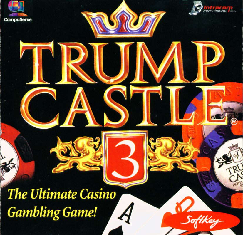 Front Cover for Trump Castle 3 (DOS) (CD-Rom Platinum Re-Release)